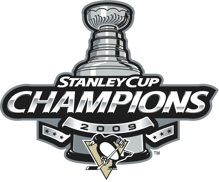 Pittsburgh Penguins 2009 Champion Logo iron on transfers for T-shirts